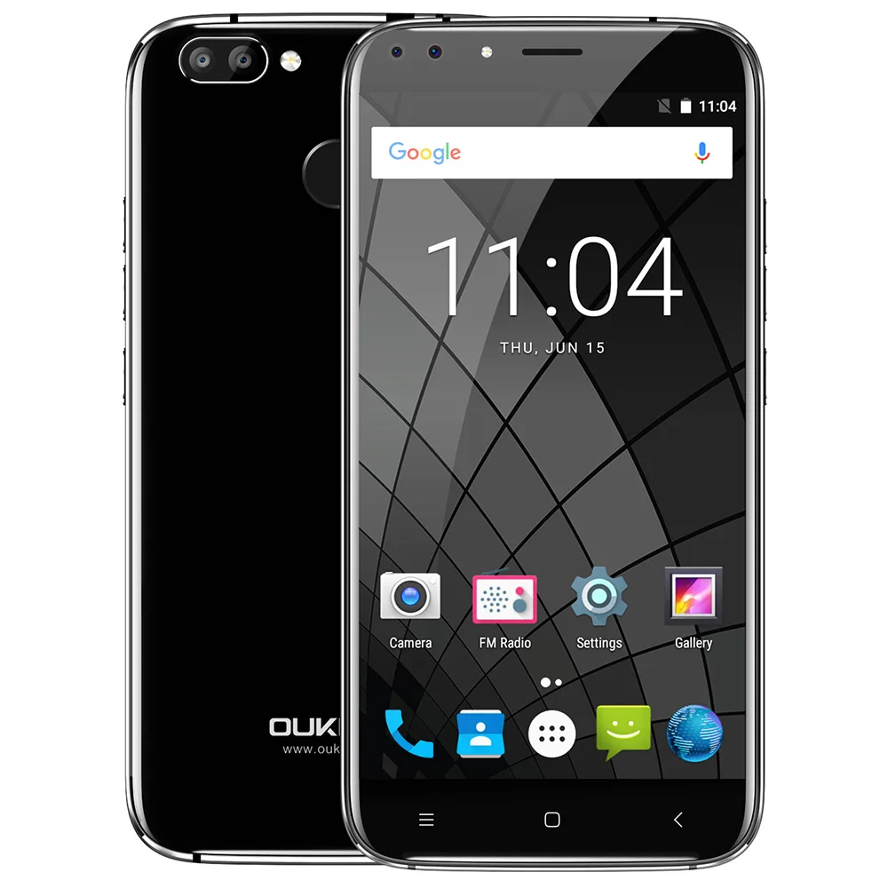 Промо-акция! Смартфон Oukitel U22 3g 5 'ɺndroid 7 0 MTK6580 четырехъядерный четыре камеры 8.0MP