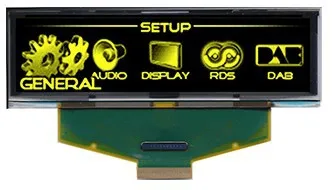 1pcs 3.12 inch 30PIN Yellow OLED screen SSD1322 Driver 256*64 25664 oled display SPI / 8Bit Parallel Interface | Электронные