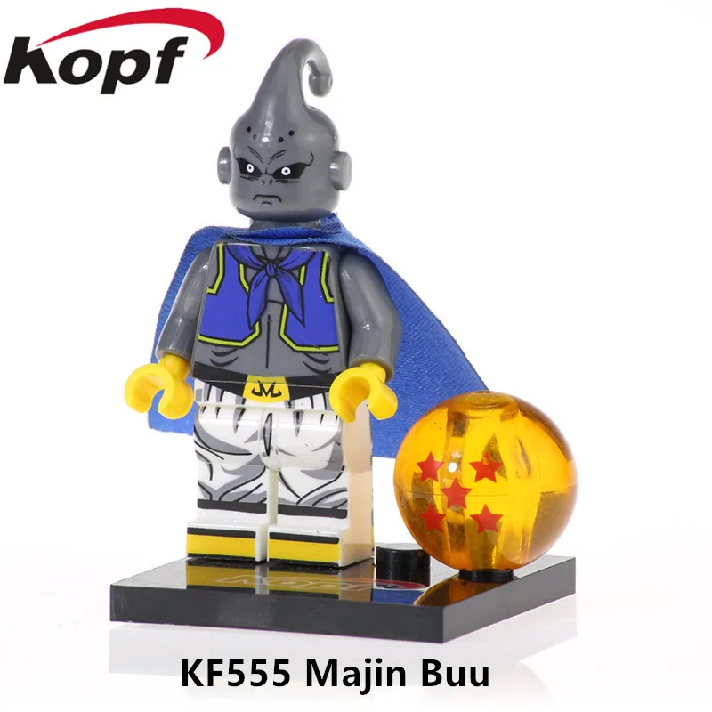 

KF555 Buiding Blocks Z Dragon Ball Figures Majin Buu Gotenks Gotenks Trunks Bricks Action Best Collection For Children Gift Toys