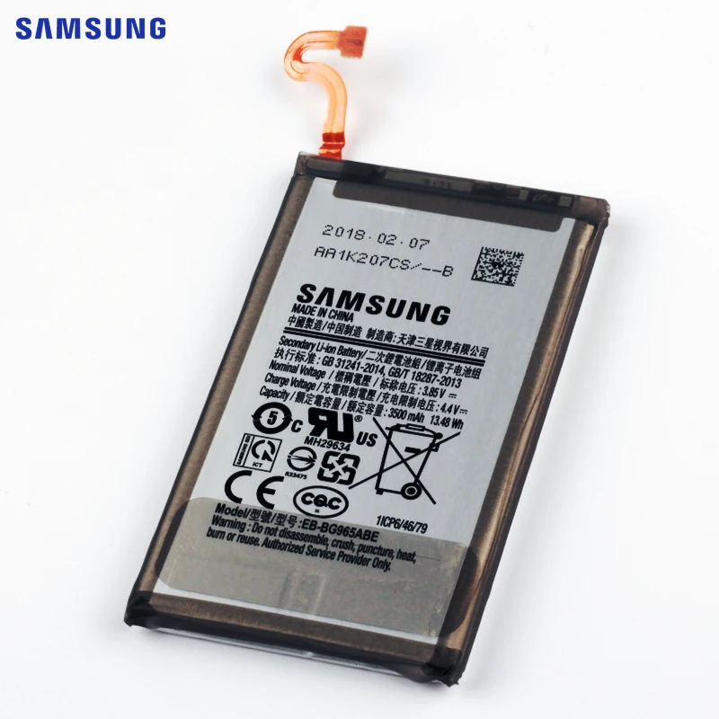 Samsung сменный аккумулятор EB-BG965ABE для samsung GALAXY S9 Plus G9650 S9+ G965F EB-BG965ABE 3500 мАч