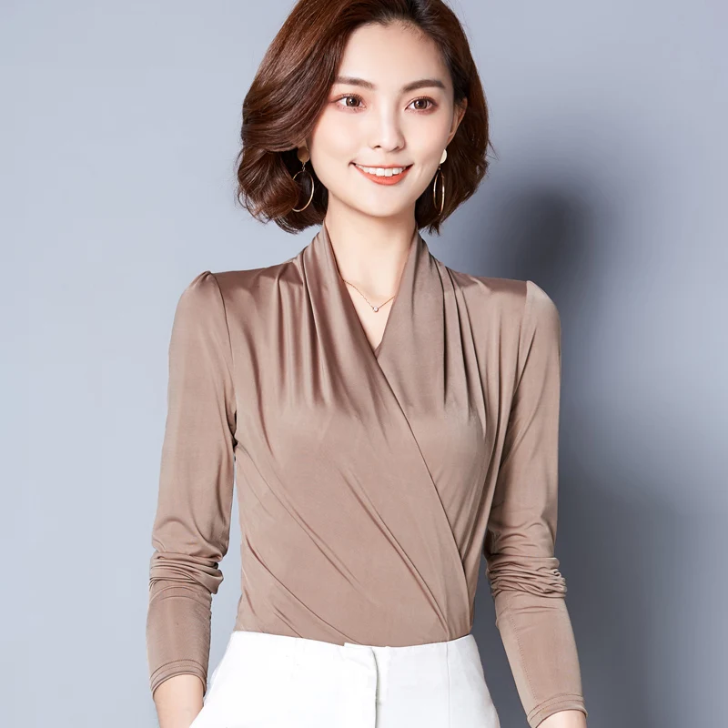 BIBOYAMALL Women Blouses Autumn Blouse Velour Slim Blusa Feminina Tops Fashion Chemise Femme Shirts Plus Size XXXL Black/Red BIBOYAMALL Women Blouses Autumn Blouse Velour Slim Blusa Feminina Tops Fashion Chemise Femme Shirts Plus Size XXXL Black/Red