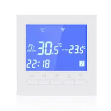 Wi-Fi термостат программируемый подогрев пола воды термостат ЖК-дисплей умный wifi-контроллер сантехника AC200-240V