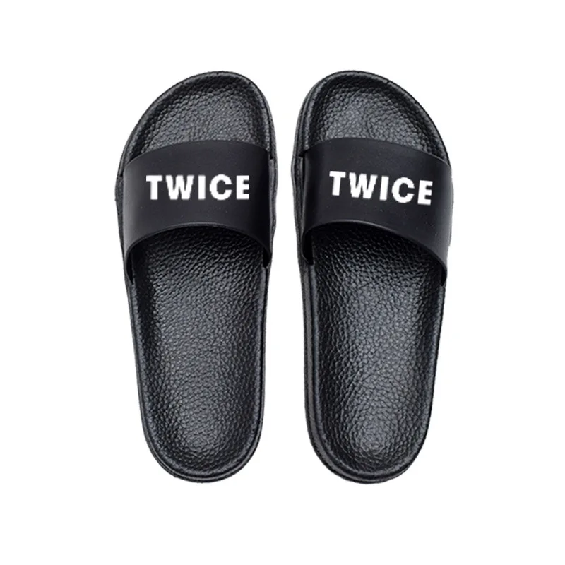 

TWICE Slippers Home Soft bottom sandals Non-slip shoes Wear a thick bottom Flip dropshipping