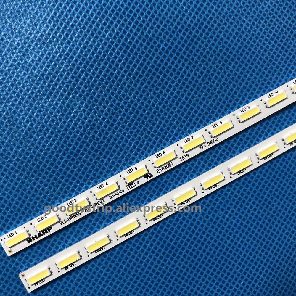 597 мм светодиодный фонарь с подсветкой 64 s для So ny Sharp KD 55X8500D YLS_HRN55_7020_REV2 E162061 55