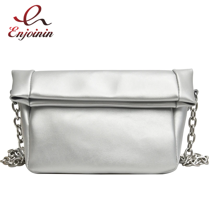

Dazzling Fashion Pu Folding Casual Women Clutch Bag Handbag Shoulder Bag Crossbody Messenger Bag Ladies Bolsa Envelope Bag Purse