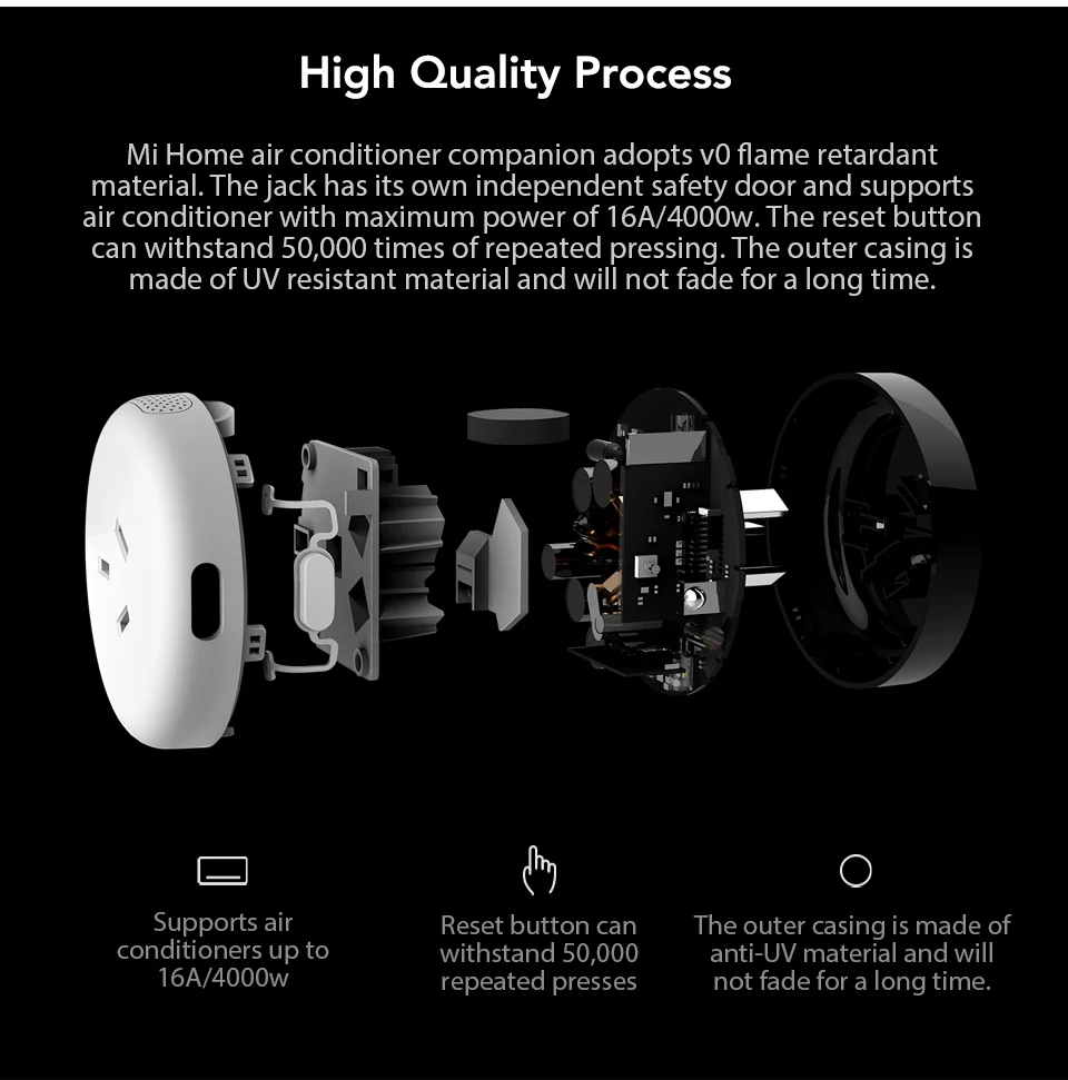 Xiaomi MIJIA Aqara Air Conditioning Companion WiFi Zigbee Smart Socket App Remote Control Build-in Gateway (7)