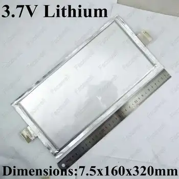 

2pcs 25Ah li-ion li-polymer battery 3.7v 25000mAh li-polymer high power for e-vehicle battery pack golf cart diy power storage