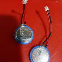 Горячий cr2450hr CR2450 2450 3 В высокой температуры литий-диоксид марганца батареи литиевая батарея с вилкой 2 шт./лот