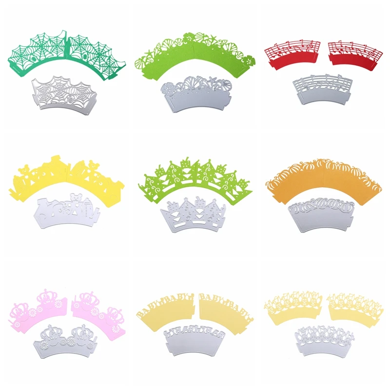 

Cupcake Frame Metal Cutting Dies Stencils For DIY Scrapbooking Card Craft Decorative Embossing Handcraft Die Cutting Template