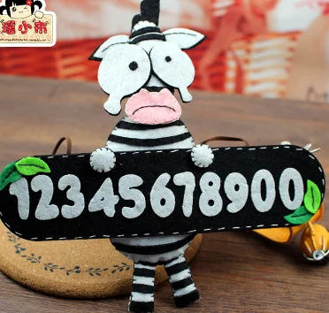 Temporary parking license Fabric Felt kit Non-woven cloth Craft DIY Sewing set Felt Handwork Material DIY needlework supplies