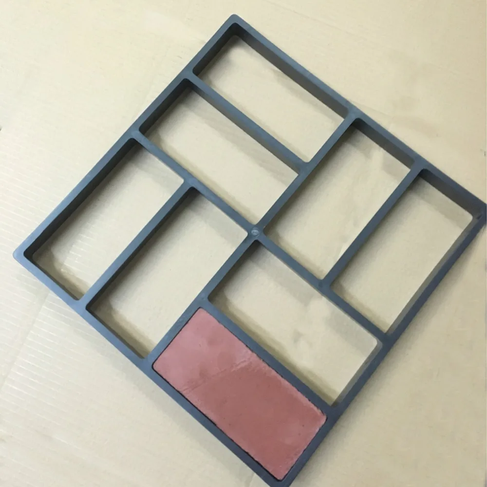 40*40*4 cm Pavement Mold Plastic Path Maker Paving Concrete Mold For Garden Path Pathmate Shovel