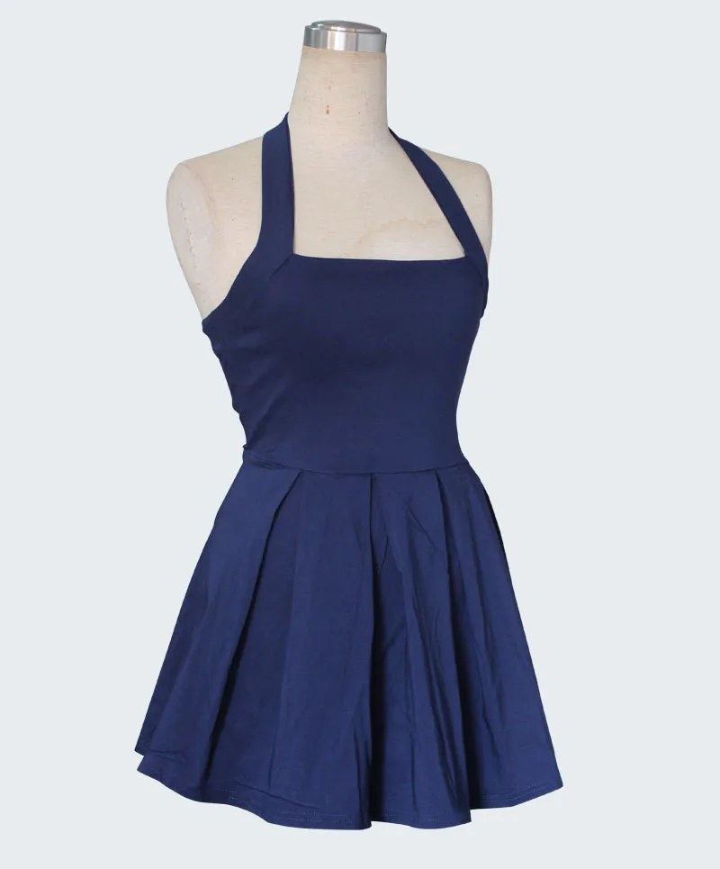 Elexs Сексуальные Женские Летние Ремни Рукавов Skater Short Dress 7490 | Женская одежда