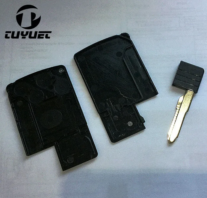 Mazda 4 Button smart card shell (15)-1
