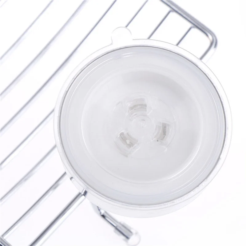 Серебряная нержавеющая сталь ванная комната Вакуумная присоска коробка тарелка для мыла держатель для хранения аксессуары для ванной, душа лоток