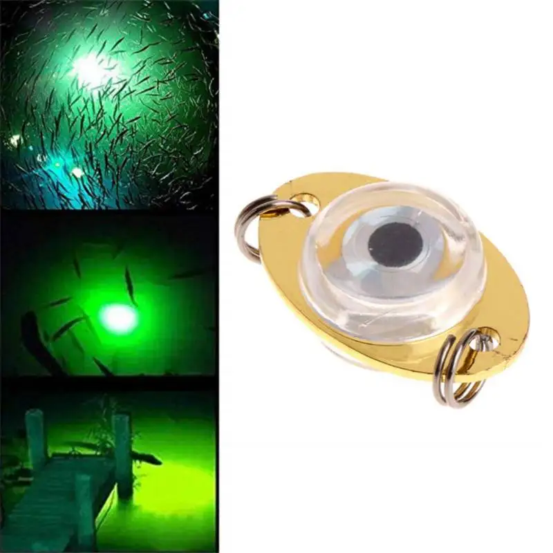 

High Quality 1pcs LED Underwater Deep Drop Eye Lure For Newest Fishing tool Fish Lure Flashing Lamp Light 1 Pcs