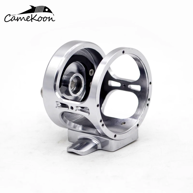 Обычная Рыболовная катушка для морской рыбалки CAMEKOON полностью алюминиевая с ЧПУ