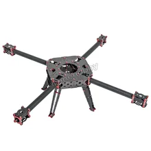 FPV CNC 750 мм Колесная база 25 мм Труба Углеродное Волокно Рамка комплект с крабом шасси