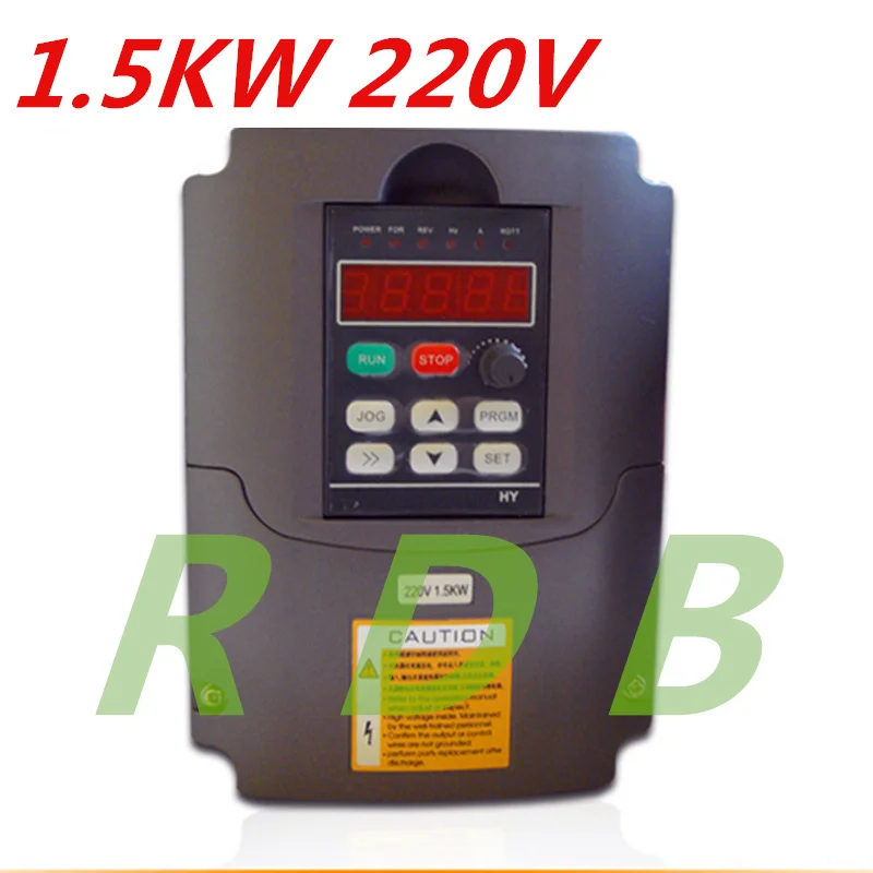 

NEW HY brand Variable Frequency Drive VFD Inverter 1.5KW 2HP 220V 7A 1.5kw inverter