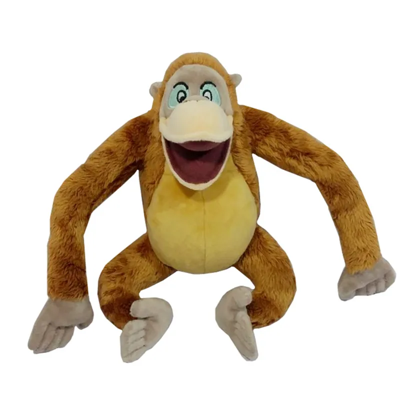 Cute Jungle Book King Louie Servitor Gorilla Orangutan Monkey Plush