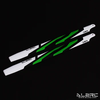 

ALZRC - Carbon Fiber Blades - 380mm - Painting - Green