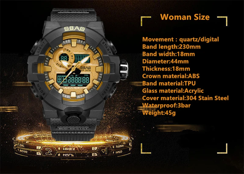 Часы с двойным дисплеем мужские женские G стильные брендовые Кварцевые женские мужские наручные часы Цифровые мужские женские спортивные военные часы для плавания