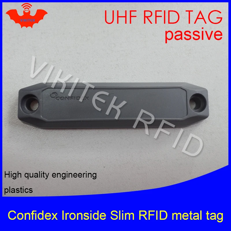 UHF RFID антиметаллические бирки confidex ironside тонкий 915 МГц 868 МГц Impinj Monza4QT EPCC1G2 6C прочный ABS смарт-карты пассивные RFID метки