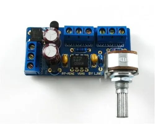 Nobsound P7-MINI Pre-AMP Предварительный усилитель diy kit Полный DC нет связи JRC 4580D ОУ hifi