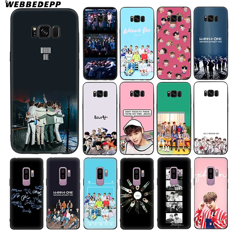 WEBBEDEPP Wanna One Music Мягкий силиконовый чехол из ТПУ для Samsung Galaxy S10 S10e S9 S8 Plus S7 S6 Edge &amp J6 |