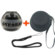 12000 число оборотов в минуту, светодиодный силы шар на гироскопе гироскопа Мощность шар для разминки запястий тренажер для рук усилитель с Скорость счетчик 12 Цветов E