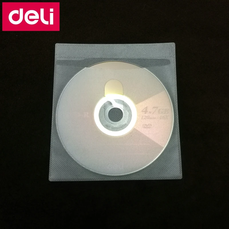 4PCS/LOT Deli 3725 CD-R Blank Discs Recordable Compact Disc 700MB/80min/52x CD-R BLANK Discs