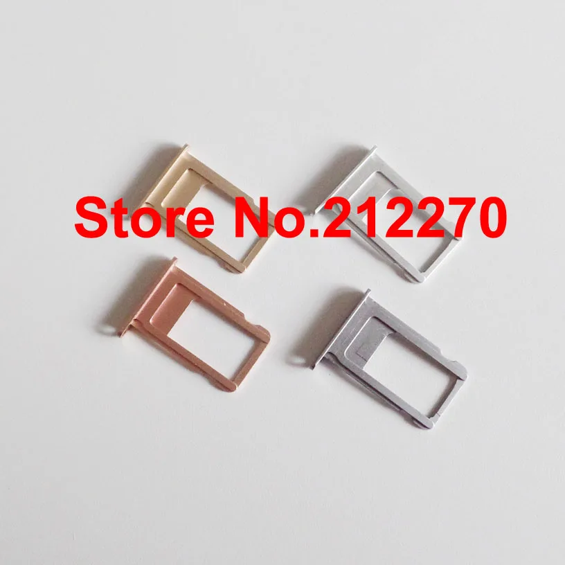 bilder für 100 teile/los Original Neue Nano Sim Karten-behälter-schlitz-halter Ersatzteile Für iPhone 6 S 4,7 "Gold/grau/Siver/Rose Gold bilder für 100 teile/los Original Neue Nano Sim Karten-behälter-schlitz-halter Ersatzteile Für iPhone 6 S 4,7 "Gold/grau/Siver/Rose Gold