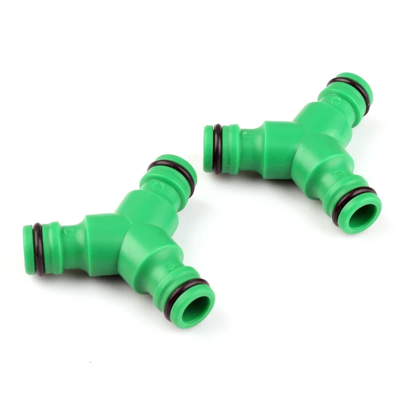 5 шт. Y образный адаптер для капельного орошения 16 мм|garden quick connector|drip connectorirrigation