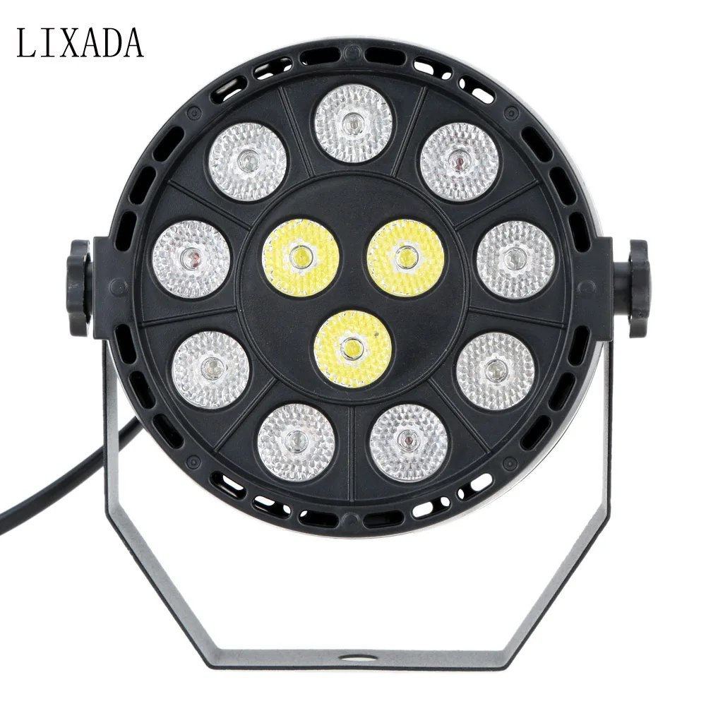 

Commercial DMX-512 Gradual Change RGBW LED Stage PAR Light Effect Strobe Professional 8 Channel Party Disco Show 15W AC 100-240V