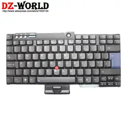 Новый оригинальный для lenovo ThinkPad T60 T60p T61 T61p T400 T500 W500 клавиатура британский английский Teclado 42T3167 42T3233 42T3297 42T3133