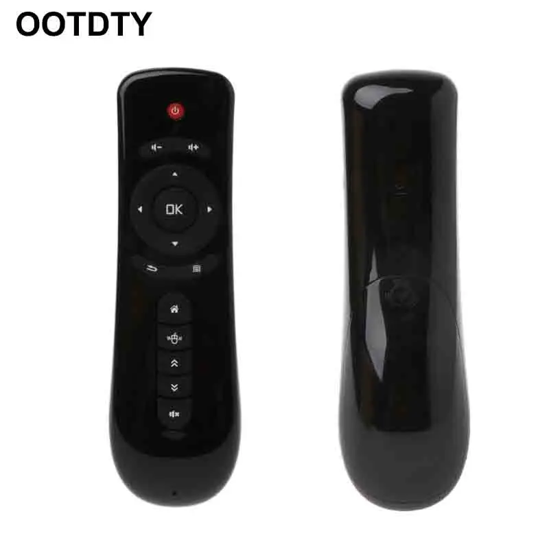 2 4 ГГц Fly Air Mouse T2 пульт дистанционного управления беспроводной 3D Gyro Motion Stick PC
