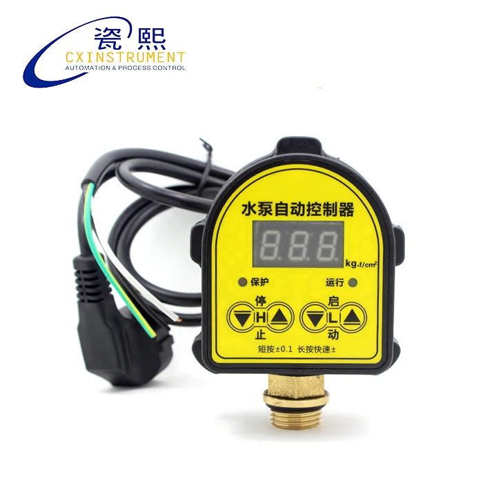 Water Pressure Switch With 010 Bar Pressure Range Relay Switch Signal