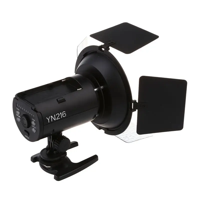 ABHU-YONGNUO YN216 3200 K-5500 K светодиодный светильник для видеокамеры с 4 цветными пластинами для камеры Canon Nikon DSLR