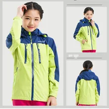 2016 Kids Outdoor Soft Shell Jacket Fleece Warm Waterproof Windproof Hunting Hiking Climbing Camping Snowboard Print Logo
