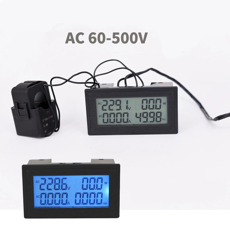 AC 5KW 60500V Digital Voltage Meters indicator Power Energy Voltmeter