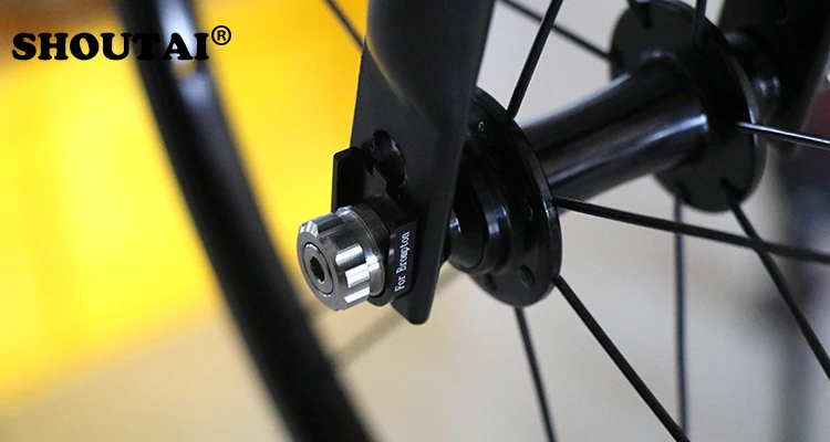 Велосипед 7075 Алюминиевый сплав CNC переднее колесо ограничительная площадка для Brompton складной велосипед крюк передняя вилка винт для велосипеда запчасти
