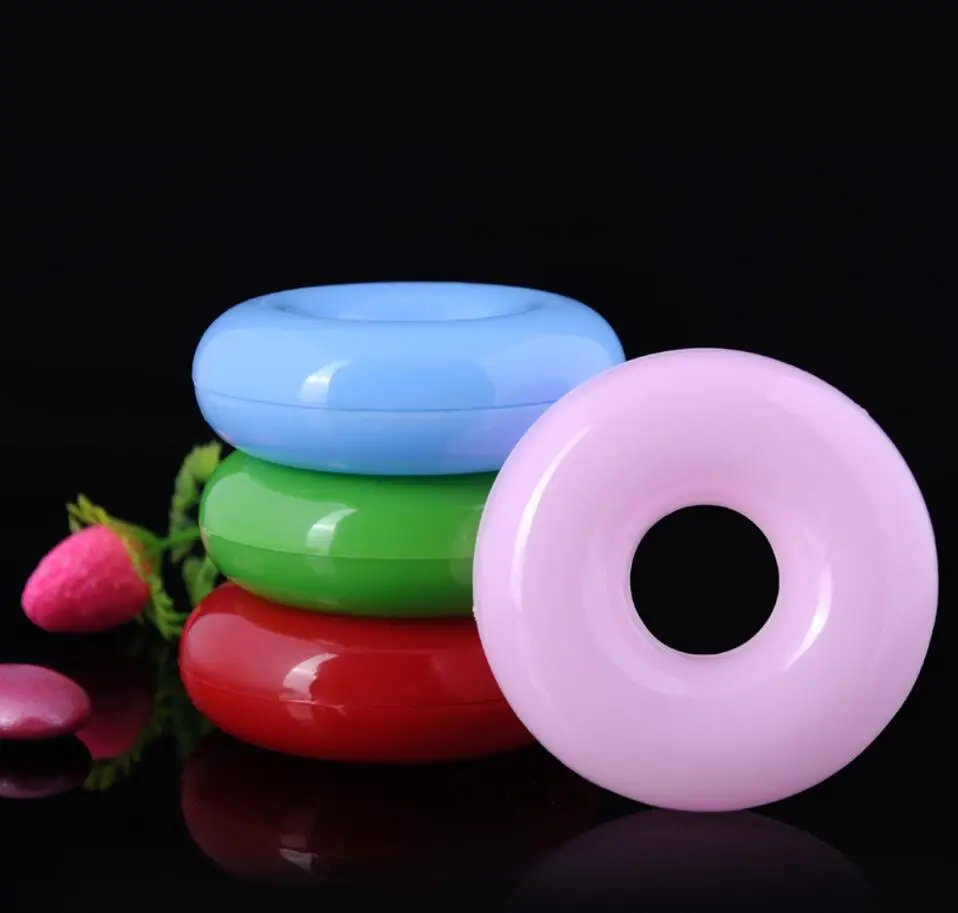 48pcs Plastic Doughnuts Bottle Candy Chocolate Box Boxes For Wedding