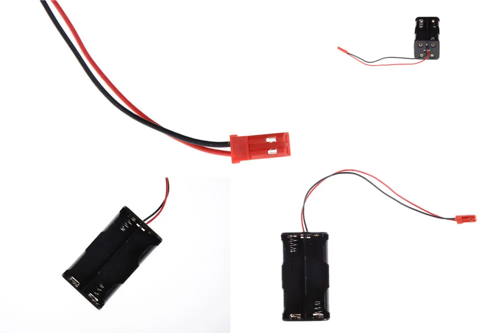 Receiver Battery Pack Case Box 4 x AA JST Connector