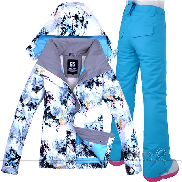 A Good Brand JOHN SNOW Men And Women's Warm Ski Suit Hooded - Main Image