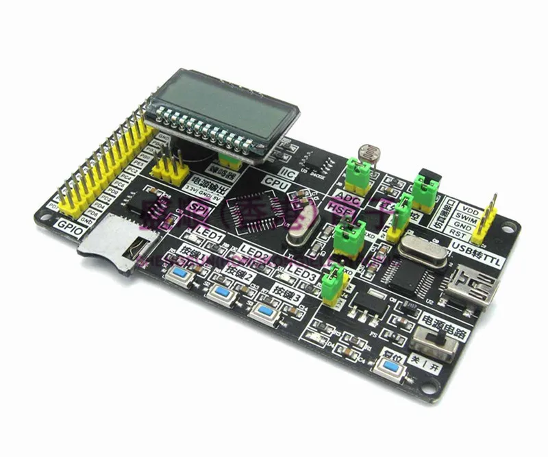 

STM8S103K3T6C development board