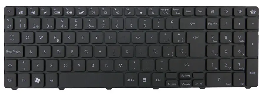 

New notebook Laptop keyboard for Gateway NV59C NV73A NV79C SP layout