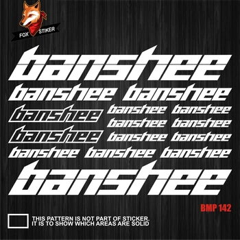 

Bicycle frame stickers road bike mountain bike MTB Track bike TT bike fat bike decal reflective stickers for BANSHEE stickers