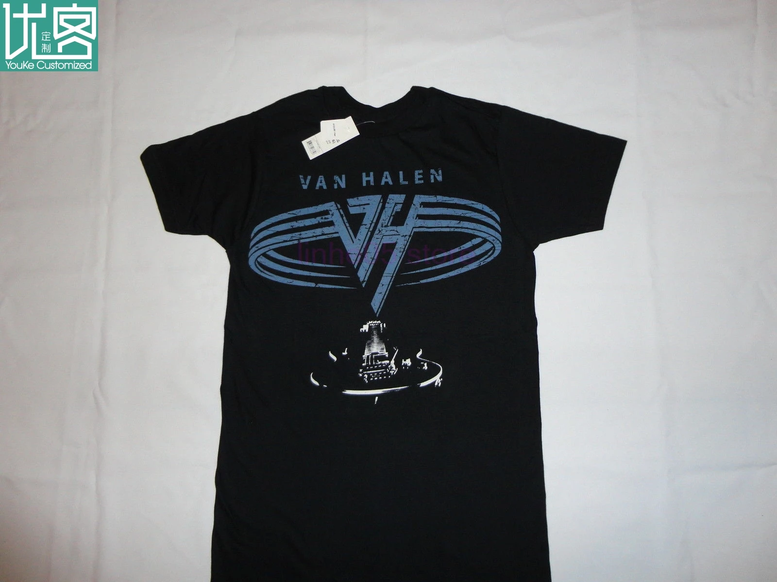 

BLACK HARD ROCK VAN HALEN NWT NEW T SHIRT S 3XL Tees Brand Clothing Funny T Shirt Teenage Natural Cotton Printed Top Tee