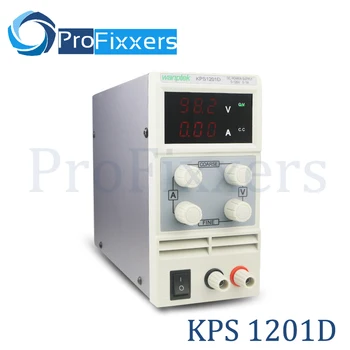 

KPS1201D Adjustable High precision double LED display switch DC Power Supply protection function 120V1A 110V/220V 0.1V/0.01A EU