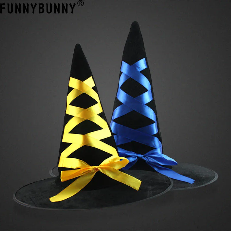 

FUNNYBUNNY Party Perform Supplies Halloween&Christmas Dance Party Hat Wizard&Witches Hat Party decoration