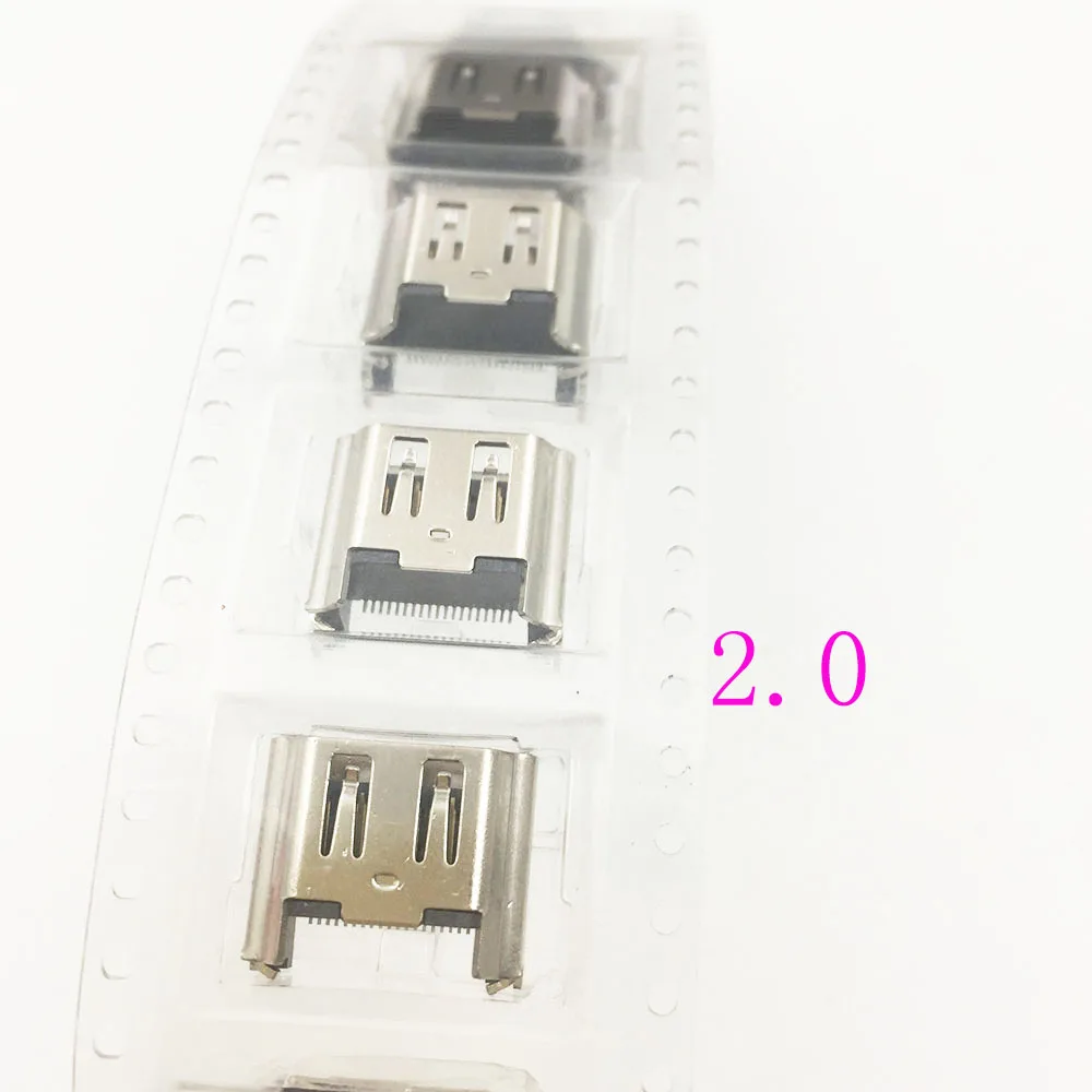 100 шт. разъем для игровой станции 4 PS4 HDMI|connector hdmi|connector 1/4connector 10 |